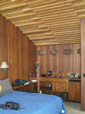 Room in our ocean house at Post Ranch