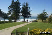 View of Monterey bay from Seascape