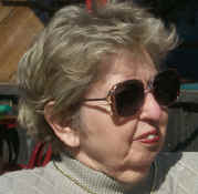 Mom having lunch after a hard morning shopping at Big Sur