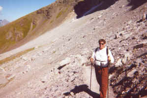 Jon on the Eiger Trail