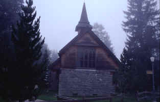 Old church in Murren