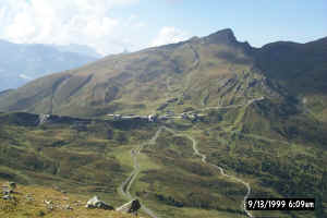 View from Eiger trail of Kleine Scheidge Station