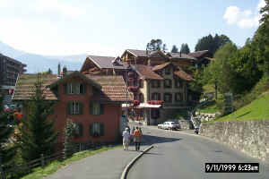 Grindelwald street scene