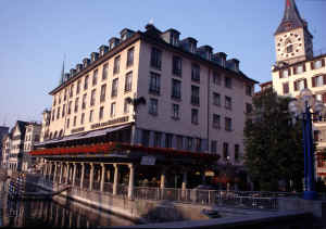 Hotel from the river