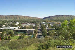 View of Alice Springs
