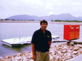 Jon with Hinchinbrook Island in the Background