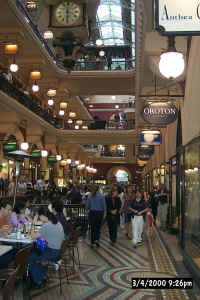 Shopping Arcade in Queen Victoria Building