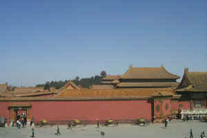 Interior Wall within Forbidden City