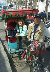 Care ready for our Hutong ride