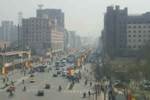 Inside the Walled City of Xi'an