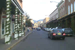 Downtown Santa Fe Street Scene