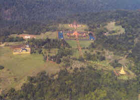 Buddist Temple up the Sonoma Coast