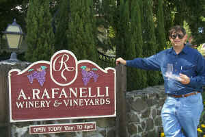 Jon at one of our favorite wineries