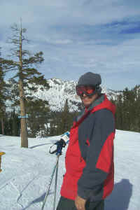 And Jon in his new ski duds