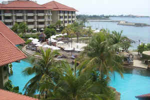 View of the pool