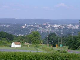 View of Campus across the valley