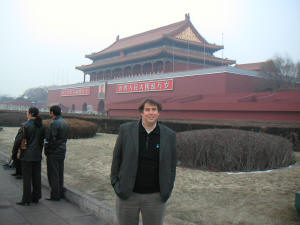 Jon at the Forbidden City