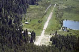 Our view into Sulphur Creek