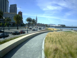Waterfront toward the Ferry Building