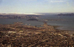 Oakland and San Francisco