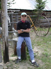 cow girl at Sulphur Creek