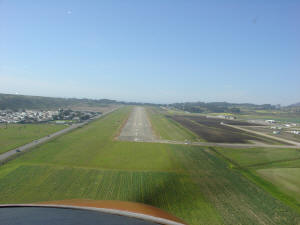 Final Approach to Half Moon Bay