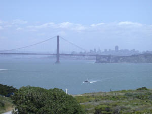 Bridge from Marin Headlands