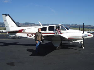 Jon and his instructor, Jeff with N122PG