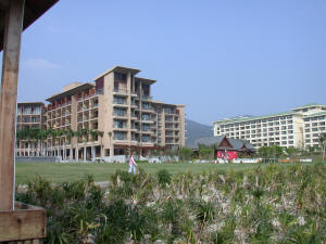 Hotel from the beach
