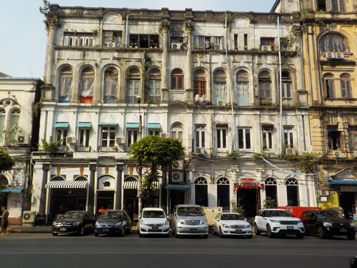 Yangon Colonial Building