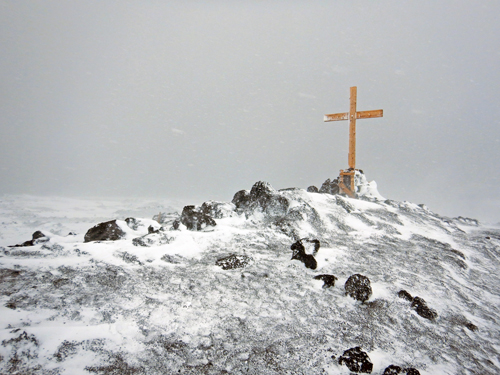 Cross at Scotts's Hut