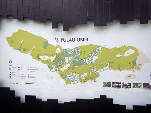 Pulau Ubin map