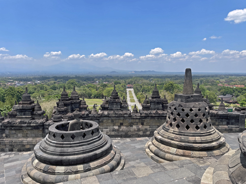 Borobudhur top