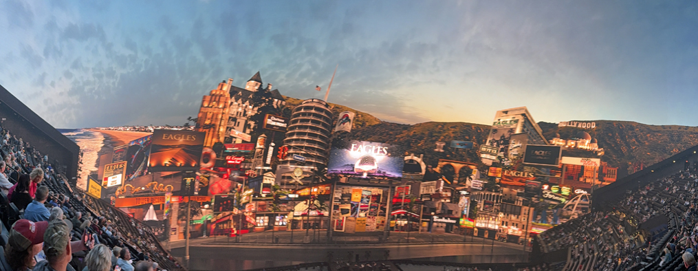 Eagles pre-show pano