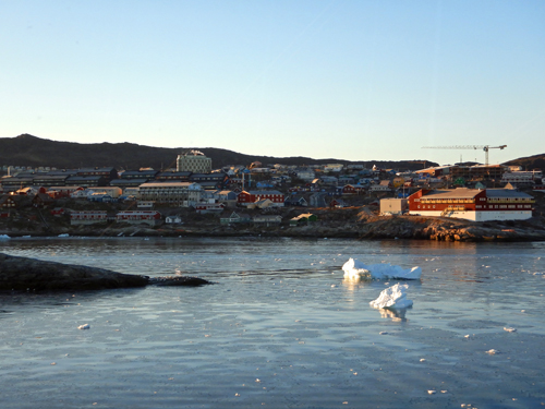 Illulissat from harbor