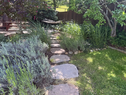 Back Stepping Stones